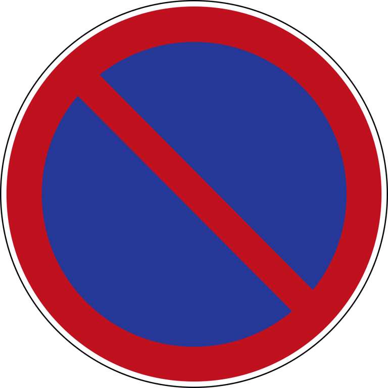 No parking