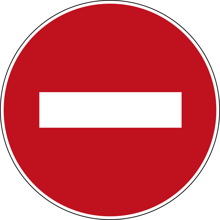 No entry