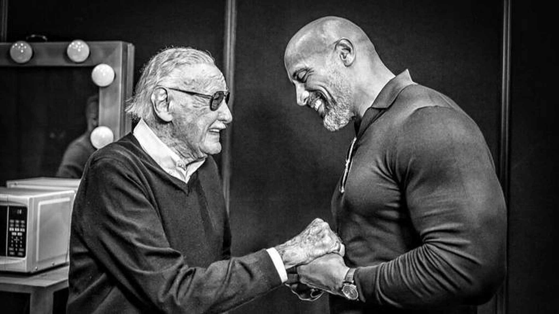 The Beautiful Moment Dwayne Johnson Shared With Stan Lee Before He Died