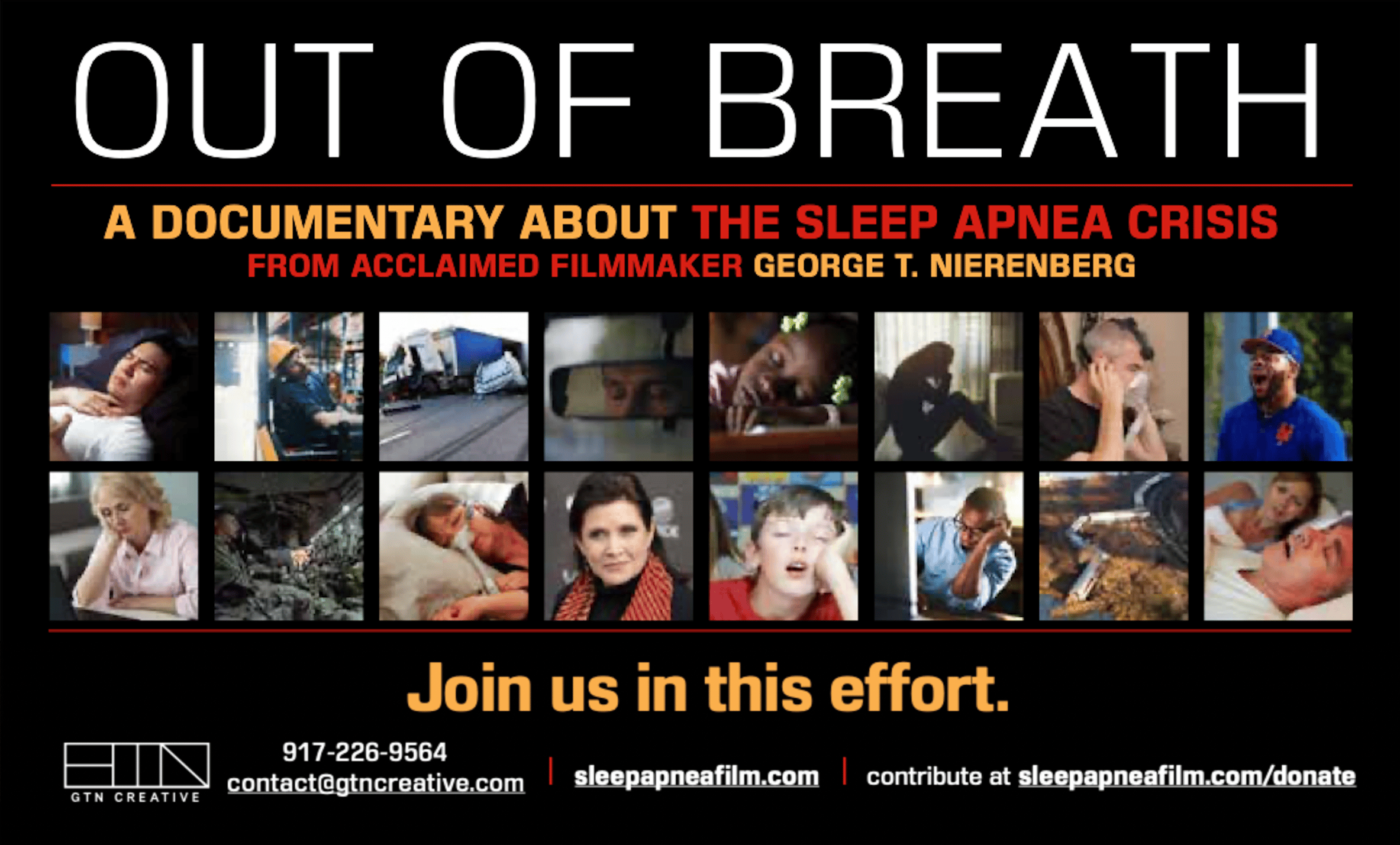 Award-Winning Filmmaker's Documentary on Sleep Apnea