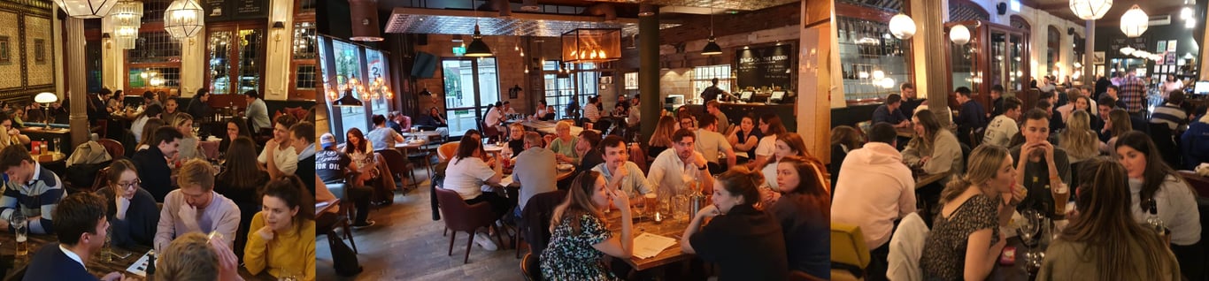 pictures of people enjoying themselves at pub quiz