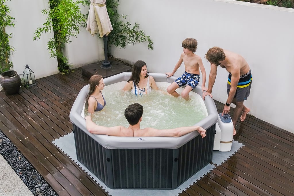 Buy Best Frame Series 6 Person Inflatable Hot Tub at MSpa