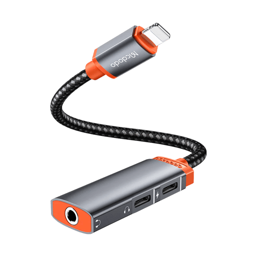 Mcdodo Lightning to Dual Lightning & 3.5mm Convertor CA-0950