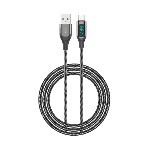 Recci LED Data Cable Ghost USB-C 1m 6A RTC-P10C