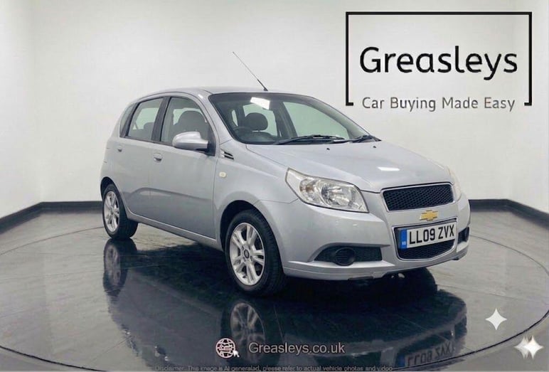 2009 CHEVROLET AVEO 1.4 LT EURO 4 5DR 2009 100,625 MILES MANUAL VEHICLE PRICE 1,250... photo