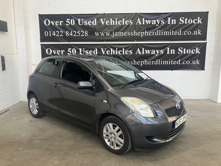 2008 TOYOTA YARIS 1.3 VVT I TR 3DR 2008 97,401 MILES MANUAL OUR PRICE 1,990... photo