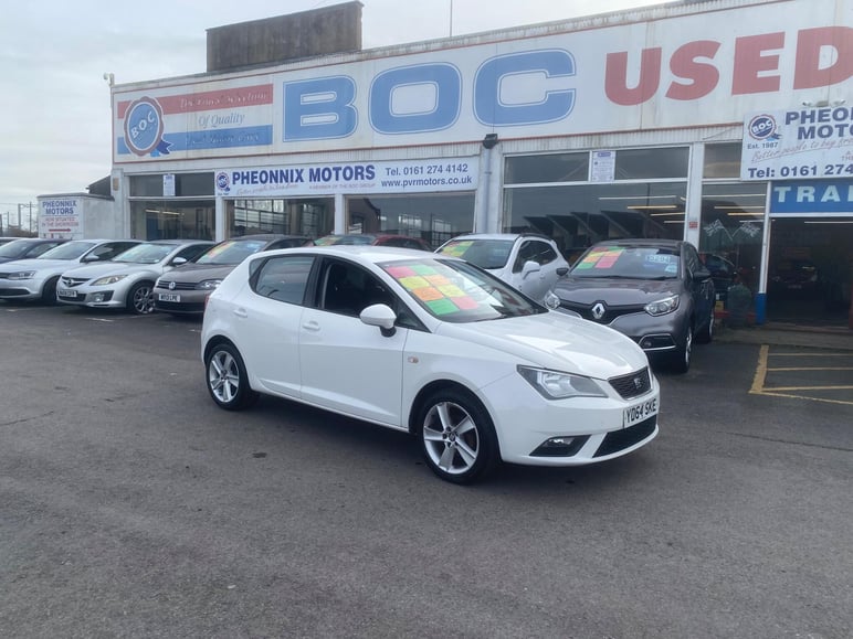 2014 SEAT IBIZA 1.4 TOCA EURO 5 5DR 2014 74,688 MILES MANUAL VEHICLE PRICE 4,995... photo