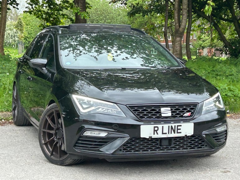 2019 seat leon 2.0 tsi cupra 300 st dsg 4drive euro 6 (s/s) 5dr 2019 33,400 miles automatic vehicle price £20,995... photo