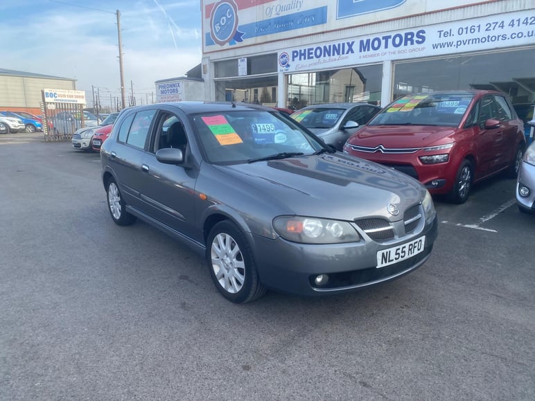 2005 NISSAN ALMERA 1.5 SX 5DR 2005 119,786 MILES MANUAL VEHICLE PRICE 1,395 MONTHLY PRICE... photo