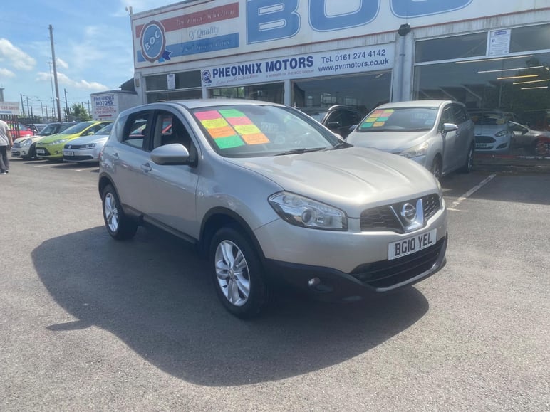 2010 NISSAN QASHQAI 1.6 ACENTA 2WD EURO 4 5DR 2010 106,547 MILES MANUAL VEHICLE PRICE... photo
