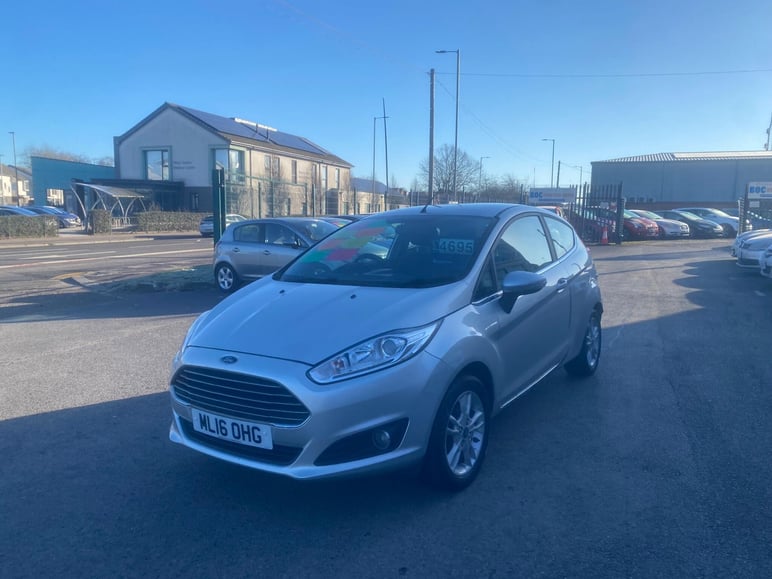 2016 FORD FIESTA 1.25 ZETEC EURO 6 3DR 2016 86,045 MILES MANUAL VEHICLE PRICE 4,495... photo