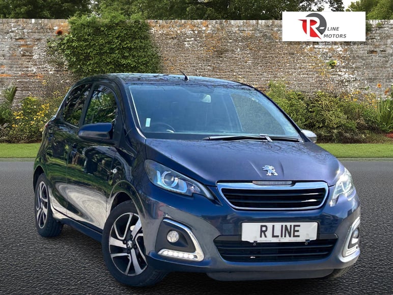 2017 PEUGEOT 108 1.2 PURETECH ALLURE EURO 6 5DR 2017 55,000 MILES MANUAL VEHICLE PRICE... photo