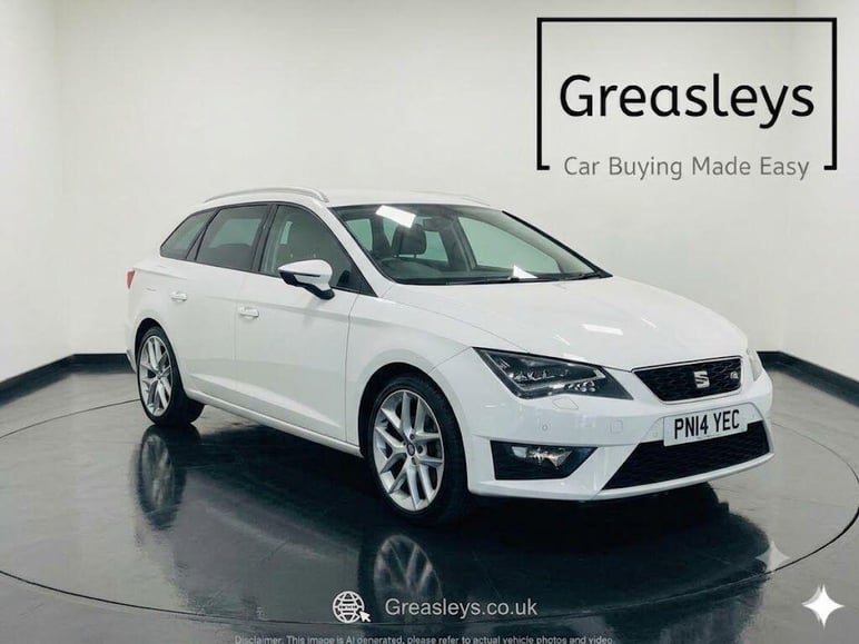2014 seat leon 2.0 tdi cr fr sport tourer dsg euro 5 (s/s) 5dr 2014 79,438 miles automatic vehicle price £6,995 monthly... photo