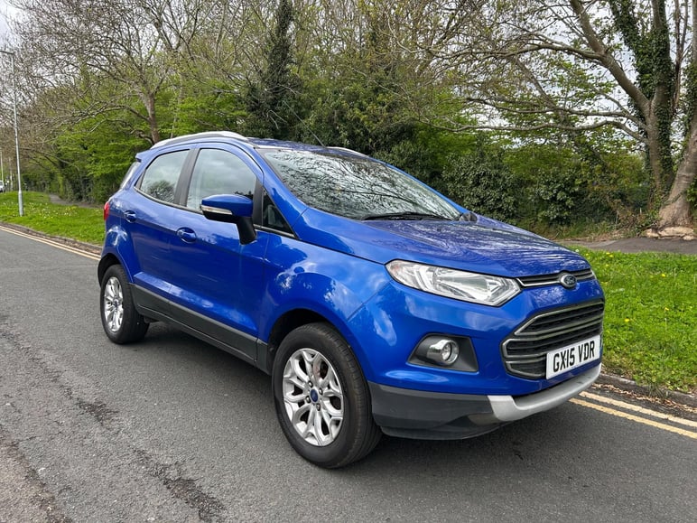 2015 ECOSPORT 1.5 TDCI TITANIUM 2WD EURO 5 5DR 2015 76,000 MILES MANUAL OUR... photo