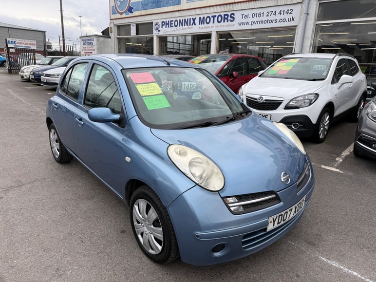 2007 NISSAN MICRA 1.2 16V SPIRITA 5DR 2007 94,000 MILES MANUAL VEHICLE PRICE 1,495 MONTHLY... photo