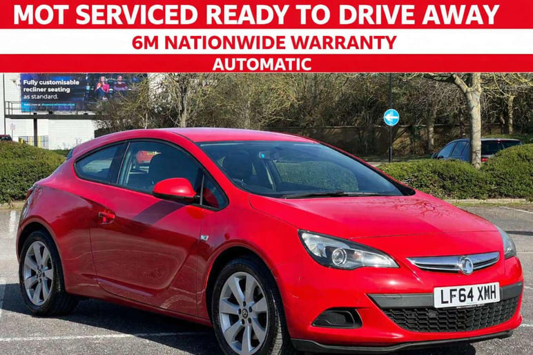 2014 VAUXHALL ASTRA GTC 1.4T SPORT AUTO EURO 5 3DR 2014 66,493 MILES AUTOMATIC VEHICLE... photo