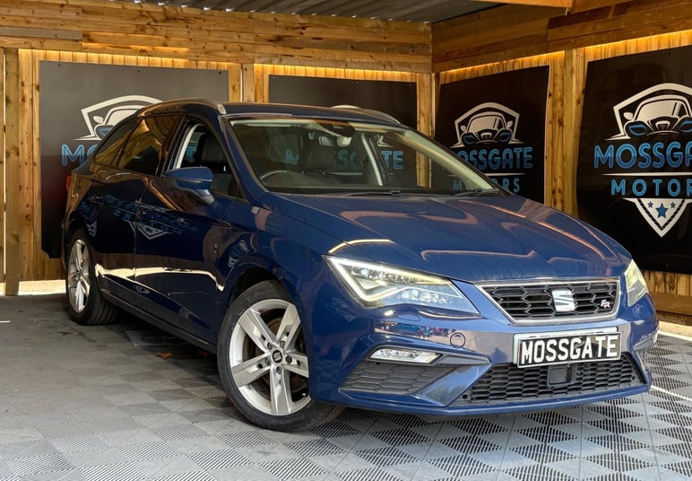 2017 seat leon 2.0 tdi fr technology st dsg euro 6 (s/s) 5dr 2017 104,200 miles automatic our price £7,495... photo