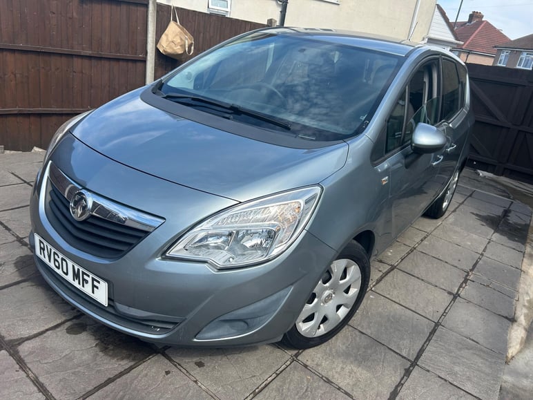 2010 VAUXHALL MERIVA 1.4 16V EXCLUSIV EURO 5 5DR 2010 107,501 MILES MANUAL VEHICLE PRICE... photo