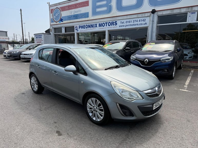 2012 VAUXHALL CORSA 1.2I ECOFLEX 16V SE EURO 5 S S 5DR 2012 87,000 MILES... photo