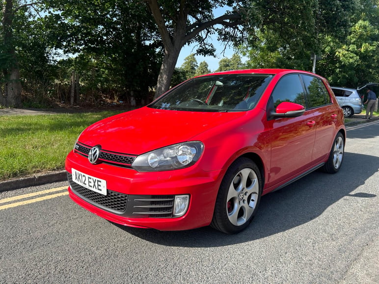 2012 VOLKSWAGEN GOLF 2.0 TSI GTI LEATHER EURO 5 5DR 2012 122,000 MILES MANUAL OUR... photo