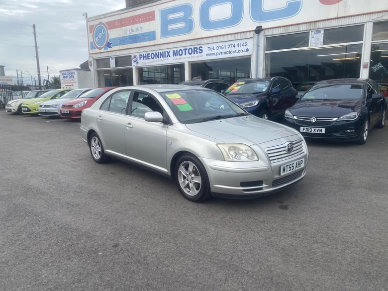 2005 TOYOTA AVENSIS 1.8 VVT I COLOUR COLLECTION 5DR 2005 154,675 MILES MANUAL VEHICLE PRICE... photo