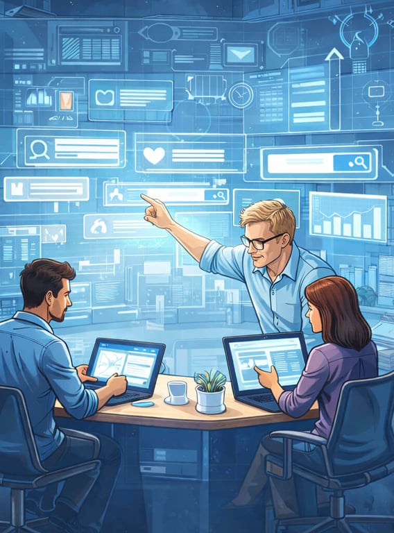 New Way Illustration