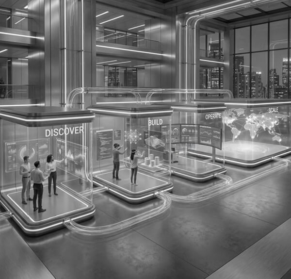 Discover. Build. Operate. Scale