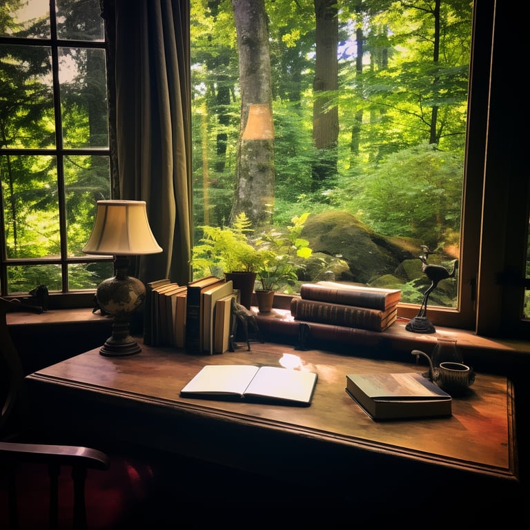 A writes place of peace and quiet 