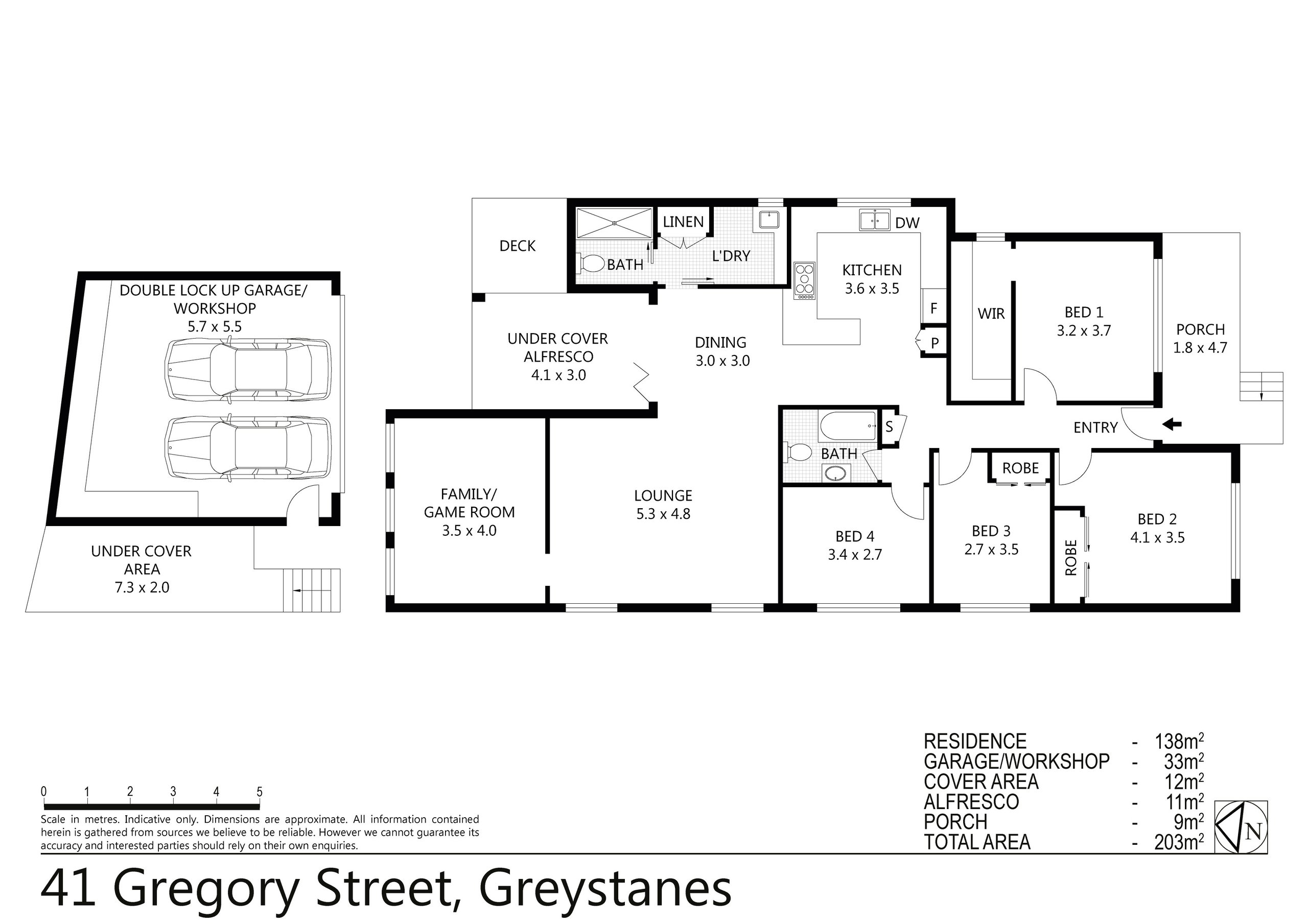 41 Gregory Street, Greystanes, NSW 2145 Australia