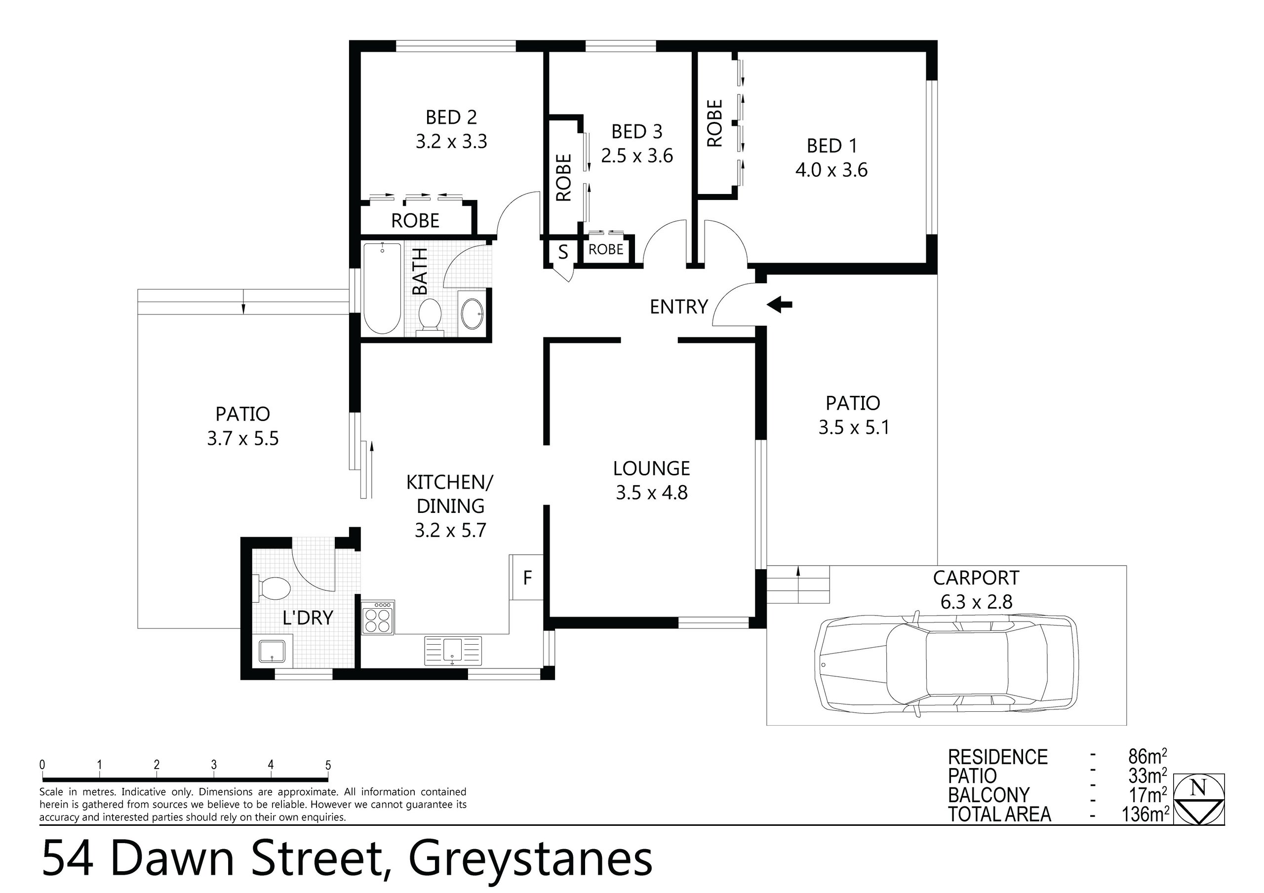 54 Dawn Street, Greystanes, NSW 2145 Australia