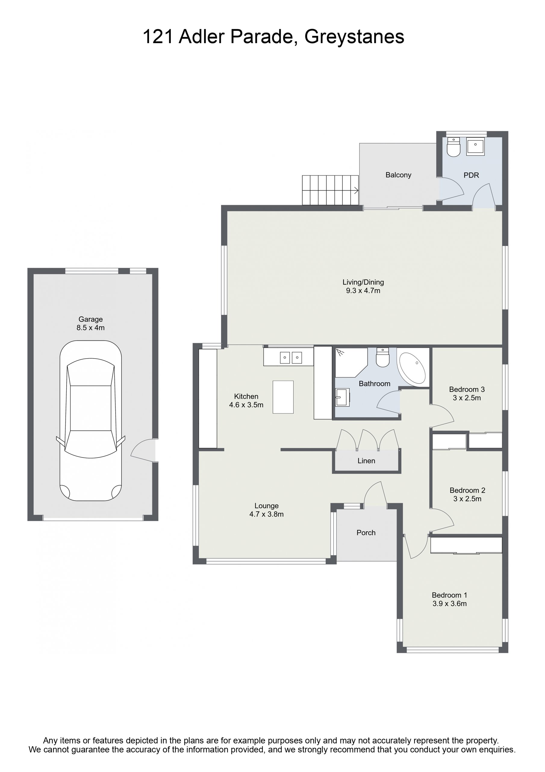 121 Adler Parade, Greystanes, NSW 2145 Australia