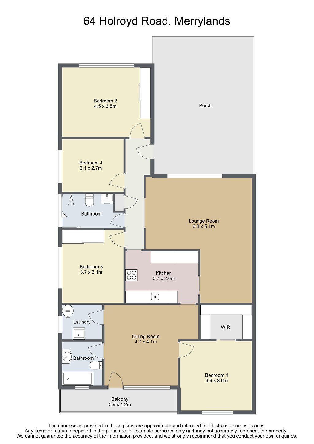 64 Holroyd Road, Merrylands, NSW 2160 Australia