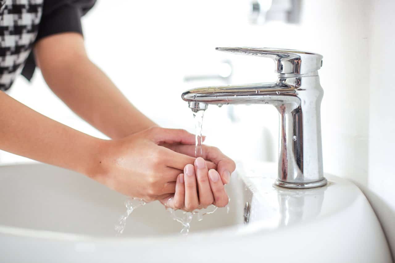 hand washing Hand Washing in a new basthroom