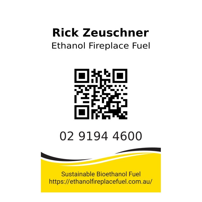 Rick Zeuschner - Ethanol Fireplace Fuel
