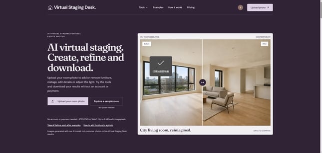 Virtual Staging Desk featured cover