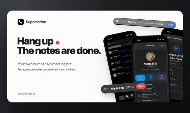 Superscribe - AI & CRM platform