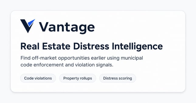 Vantage featured cover