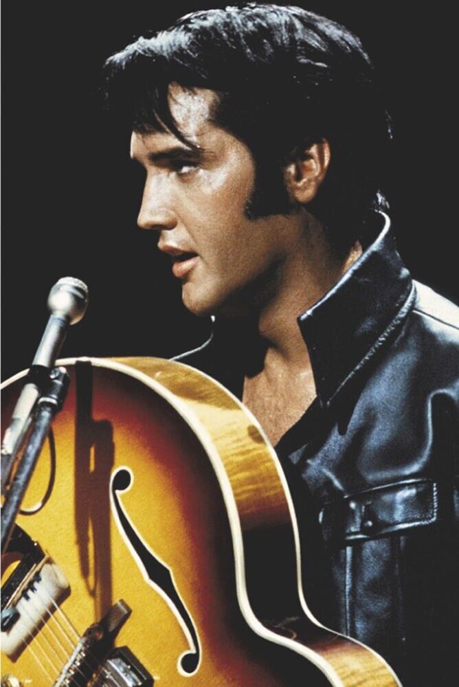 image for Vintage Elvis Presley Paper Poster Print Wall Art Home Office Decor Gift Music Rock & Roll Man Cave