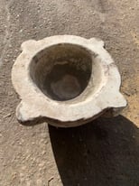 Small Antique Stone Marble Mortar