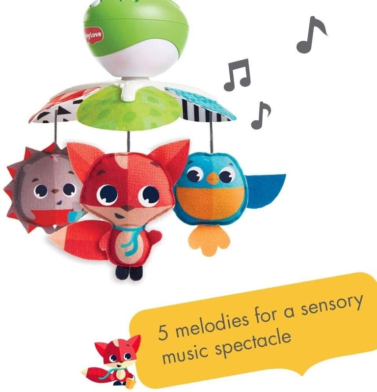 Tiny Love Take-Along Mobile, Baby music toy , 5