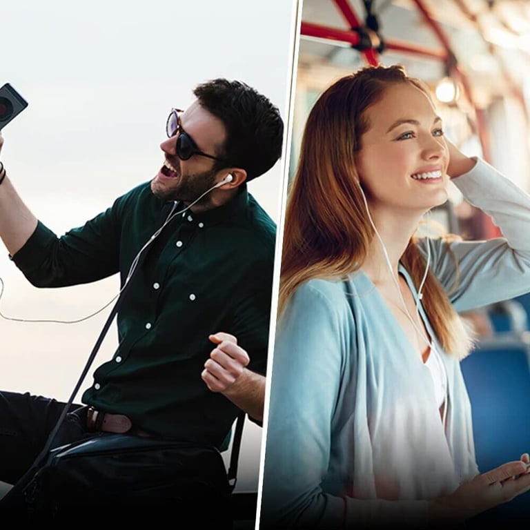 Wired Earbuds For iPhones/ Tabs , in-Ear Headphones