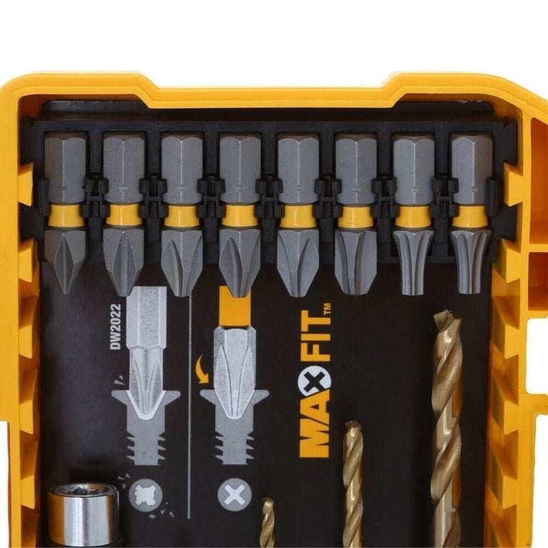DEWALT MAXFIT Screwdriving 32-Piece Set 10X Magnetic Lock System Tool Bit 2019