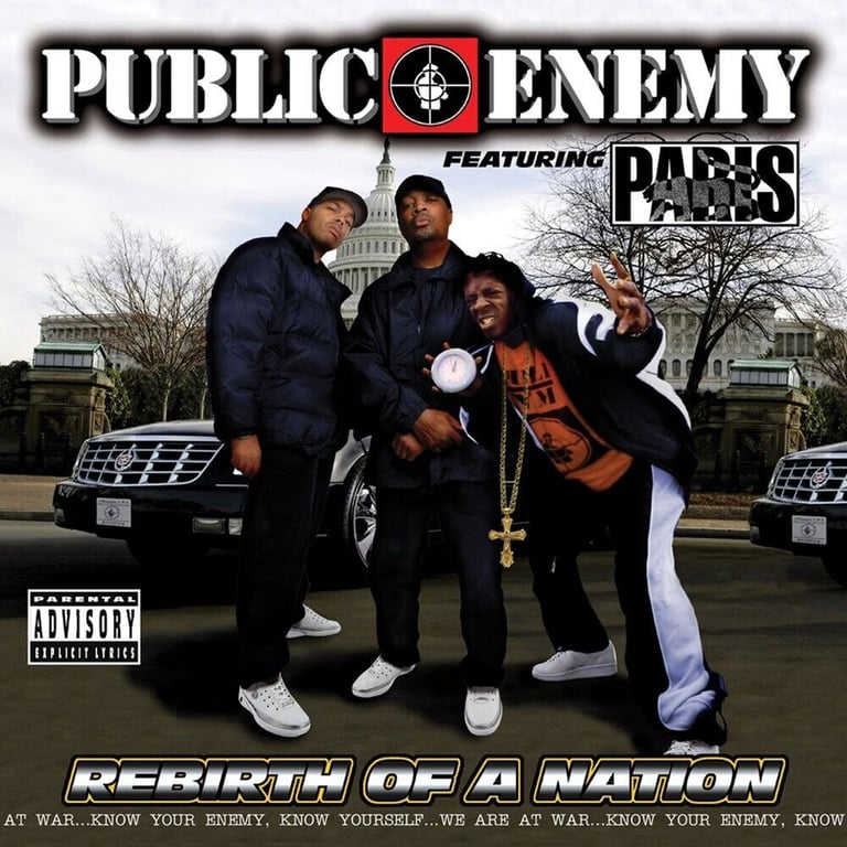 Public Enemy Featuring Paris ‎– Rebirth Of A Nation 2xLp New, Factory sealed, 1st edition £80