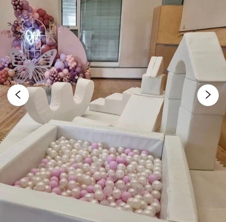 White soft play for that wow factor