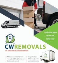 Man&van services house office storage moves removals garden clearance waste rubbish tip runs