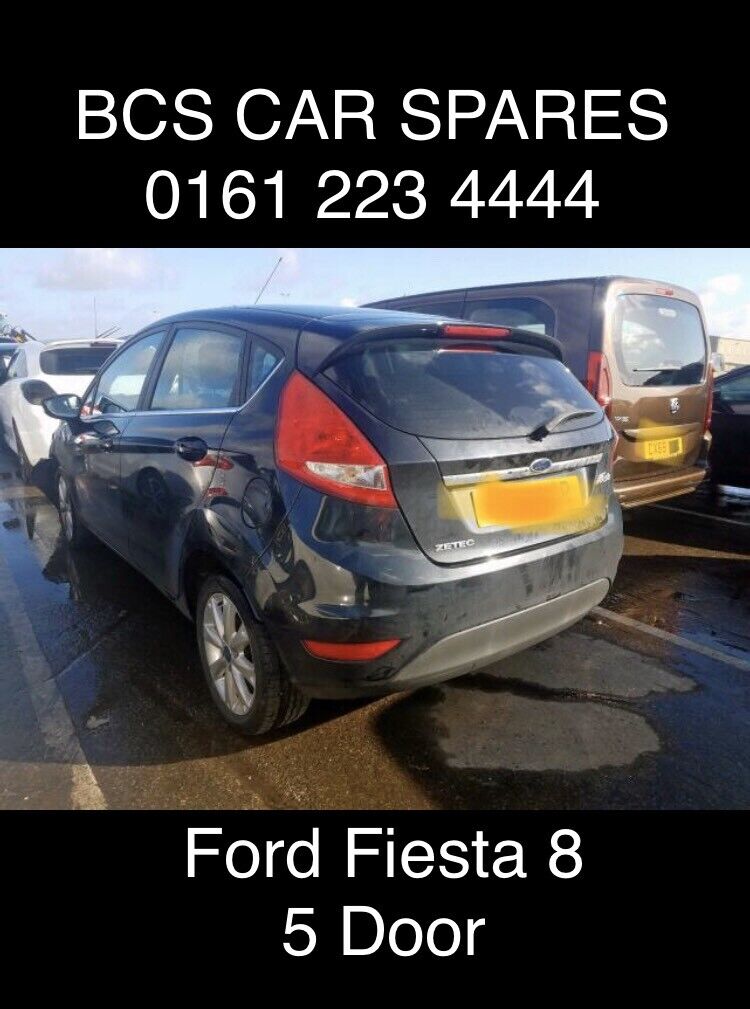 Ford. Fiesta. Mk 9. Rear Bumper Black. 5 door model 2009 - 2014. 