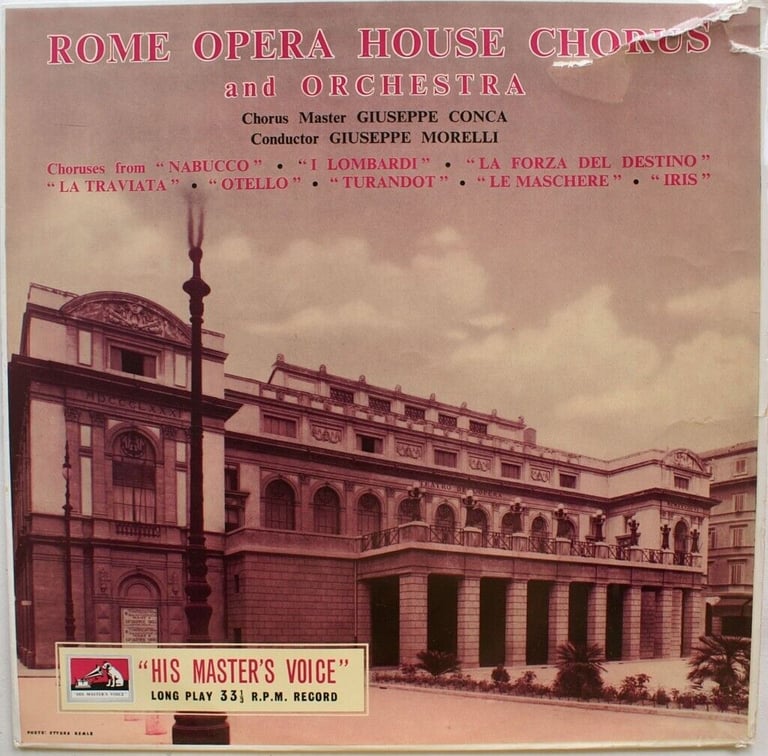 image for Italian Operatic Choruses - Rome Opera House Chorus & Orchestra (ALP 1277)