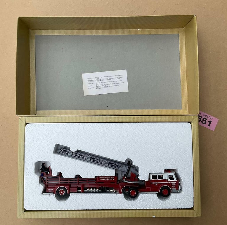 image for CORGI  FIRE American LaFrance Aerial Ladder Truck 97321