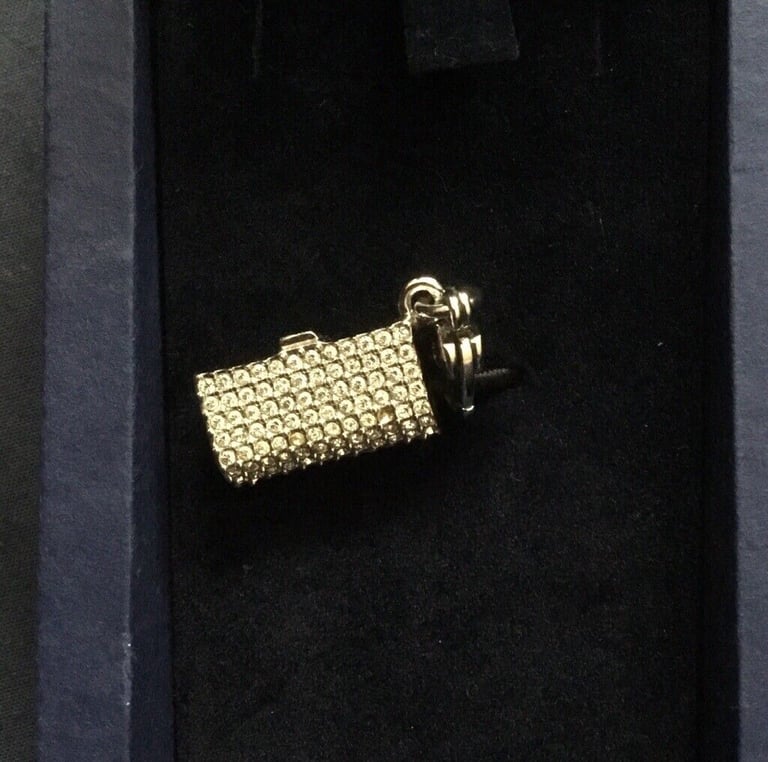 Swarovski charm for charm bracelet