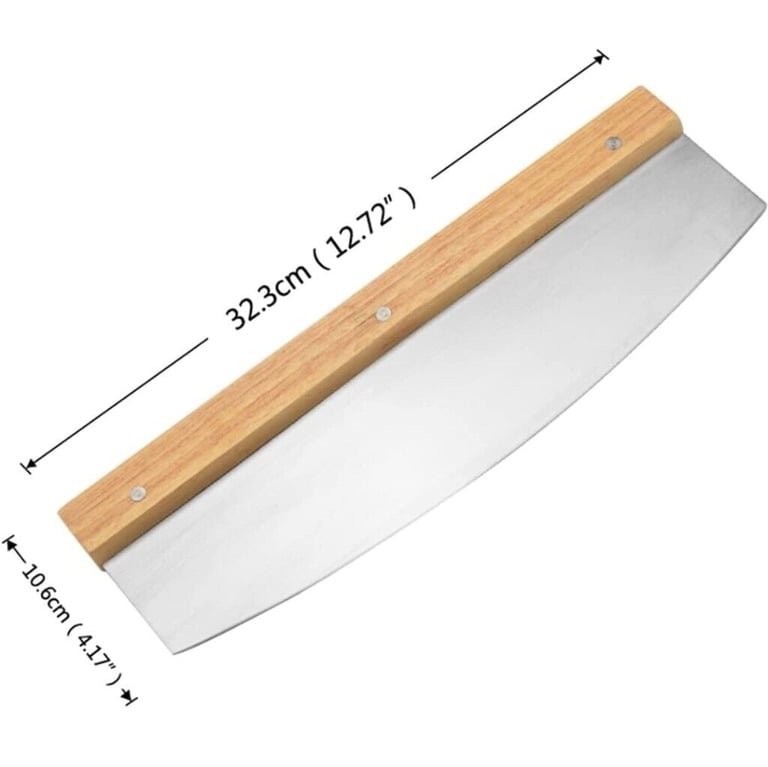 Pizza Cutter Arc Sharp Rocker Blade Premium
